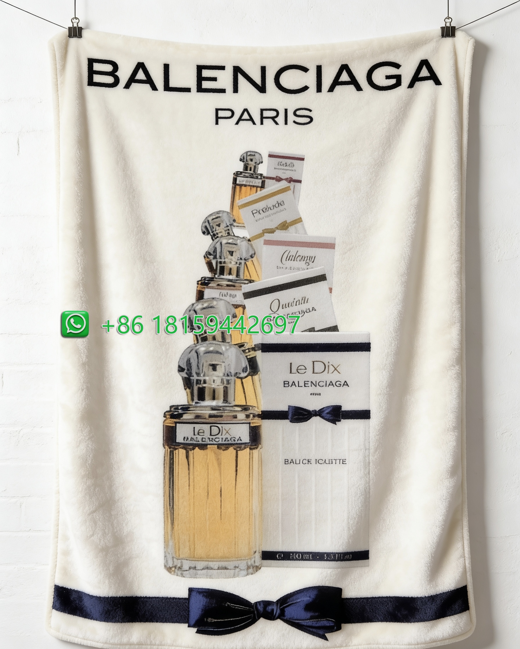 Balenciaga Throw Blankets
